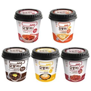 ต๊อกบงกี Topokki Yopokki แบบถ้วย ขนาด 120 -140 g พร้อมส่ง**​