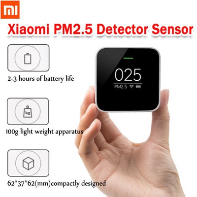 Xiaomi Air Detector PM 2.5 เครื่องตรวจจับฝุ่นละออง พ่อค้าใจดีครับ