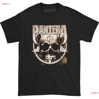 tshirtเสื้อยืดคอกลมฤดูร้อนenter~ Panteraเสื้อยืด Pantera Mens Cow Boys From Hell T-shirt Small Black แพนโดร่า tee carto