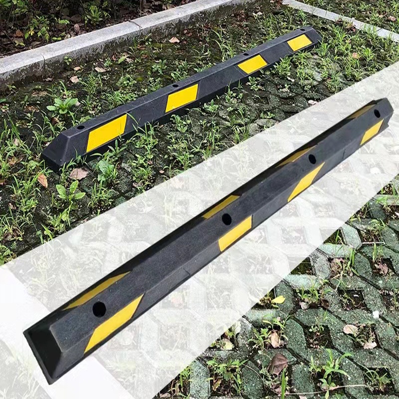 Wheel Stop 183 cm แถบยางกั้นรถ ยางหยุดรถ