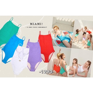 Coco Cabana BKK : Miami : X one piece swimwear ชุดว่ายน้ำวันพีท หลังX เซ็กซี่มาก 5Color