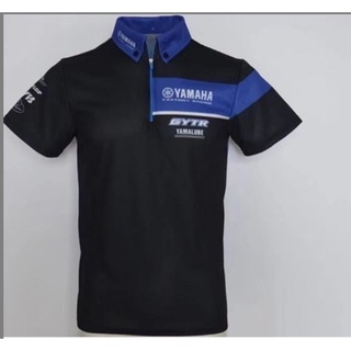 เสื้อโปโลแขนสั้น แบบแห้งเร็ว ลาย F1 YAMAHA สําหรับผู้ชาย 2022