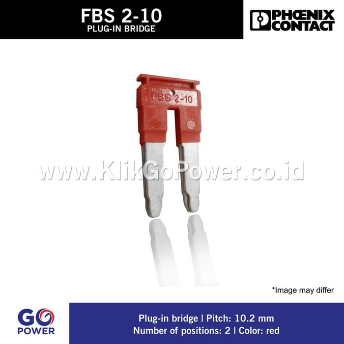 Phoenix Contact - สะพานเสียบปลั๊ก - FBS 2-10