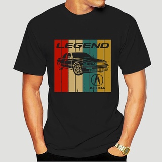 เสื้อยืดผ้าฝ้ายพิมพ์ลายขายดี เสื้อยืด พิมพ์ลายกราฟฟิค Acura Legend 1994 4 ประตู สไตล์เรโทร -4090D