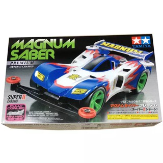 Mini4WD รถราง รถมอเตอร์ Tamiya 1/32 TA19431 MAGNUM SABER