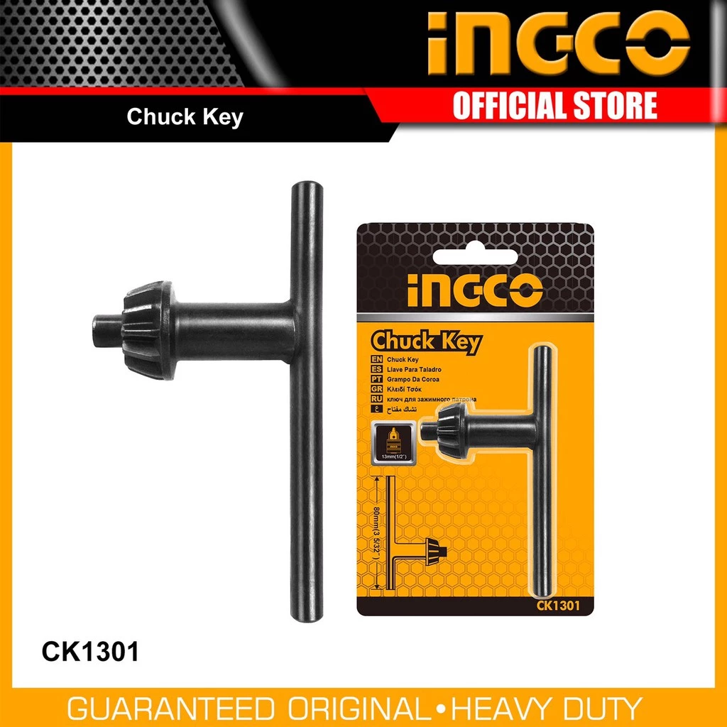 INGCO จำปา 13มิล “1/2” 4หุน รุ่น CK1301