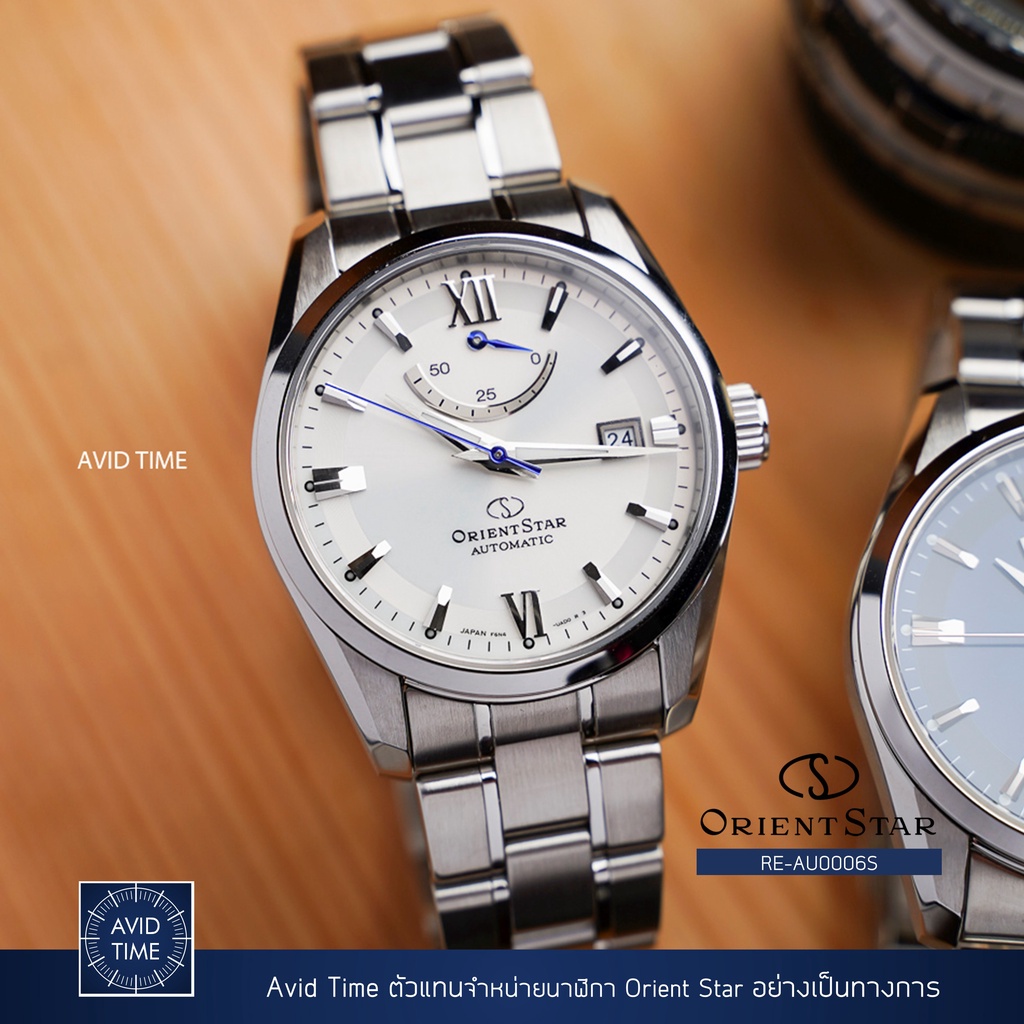 [ ออก E-Tax ได้ ] นาฬิกา Orient Star Contemporary Collection 38.5mm Automatic (RE-AU0006S) โอเรียนท์ สตาร์ ของแท้