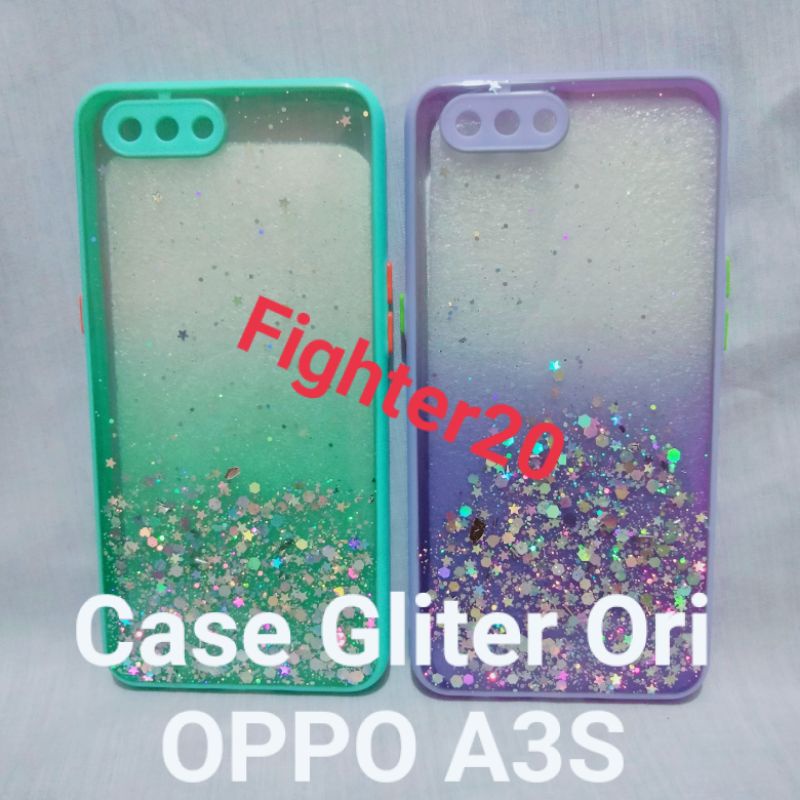 Oppo A3S กรณี OPPO A3S กรณี Glitter Oppo A3S กรณี Bling Bling Oppo A3S เคสโทรศัพท์ที่มีสีสัน A3S เคส