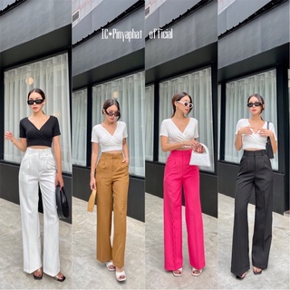 Dorothy high-waist pant(เลือกสี/ไซส์ทางแชท)