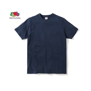 Fruit of The Loom® Soft Premium Navy เสื้อยืดแขนสั้น - กรม