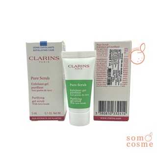 Clarins Pure Scrub Purifying Gel Scrub 5 ml.