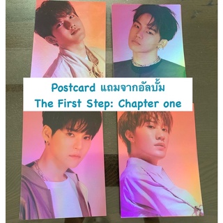 (พร้อมส่ง)Treasure Photocard โปสการ์ดแถมจากอัลบั้ม The first step: Chapter one (มีรอยทับ)