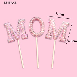 [cxFSBAKE] MOM Cake Decorating Insert Mothers Day Mom Birthday Flowers Cake Decor Toppers  KCB