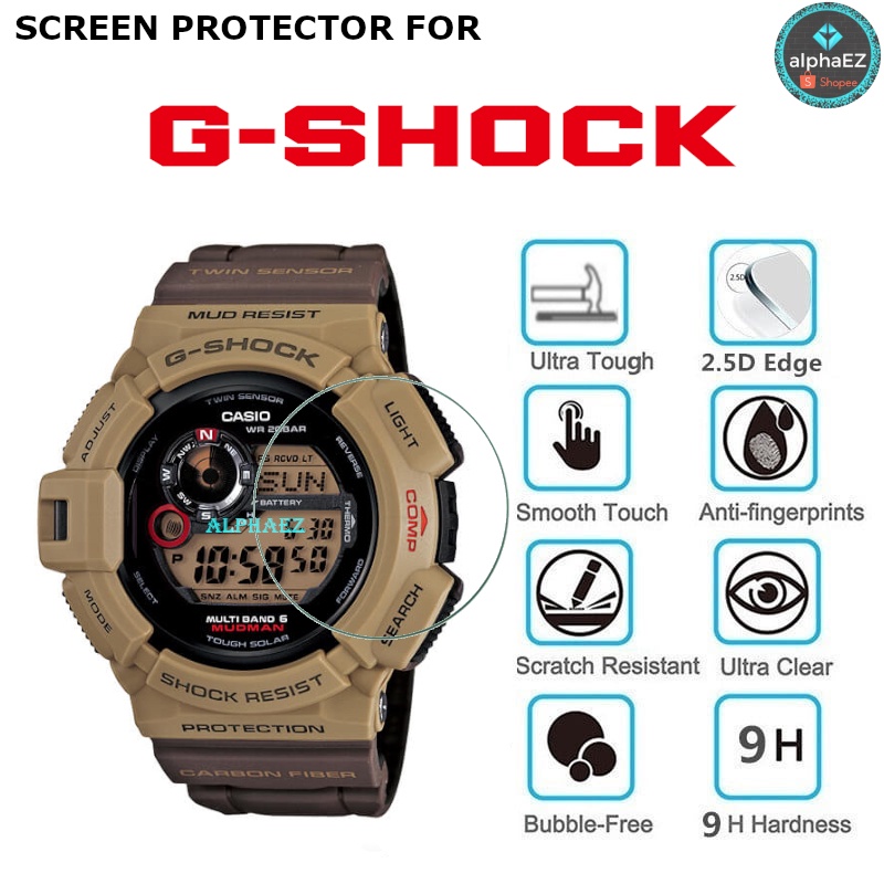 ฟิล์มกระจกนิรภัยกันรอยหน้าจอ สําหรับ Casio G-Shock GW-9300ER-5 Mud-Man Series 9H GW-9300