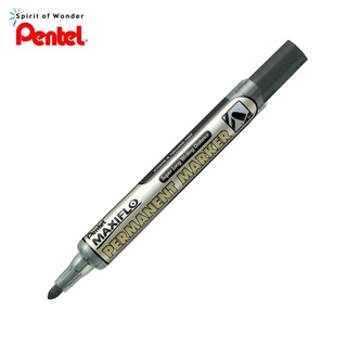 Pentel ปากกาเคมี ปากกา Permanent เพนเทล หัวกลม MAXIFLO - หมึกสีดำ