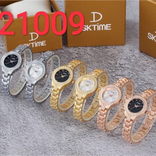 🌟ลดแรง🌟  นาฬิกา SK-Time รุ่น 21009 ของแท้ 💯% มีเก็บเงินปลายทาง