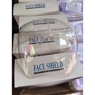 face shield สวมใส่กระชับหน้า แข็งแรงทนทาน งานอะคริลิค