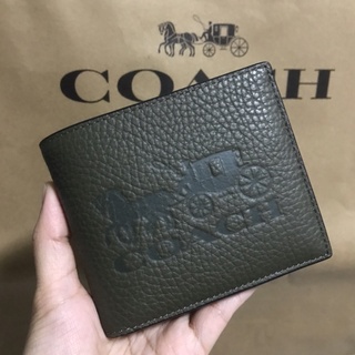 Coach 5445 กระเป๋าสตางค์ผู้ชาย รุ่นมีไส้ถอดได้ค่ะ