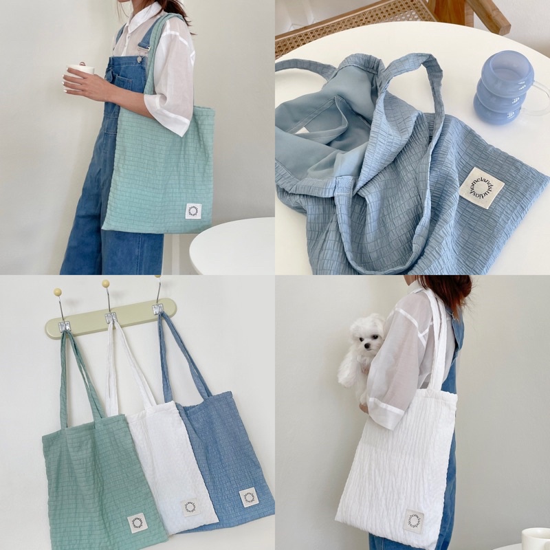 HOMELAND ♡ กระเป๋าผ้าสไตล์เกาหลี