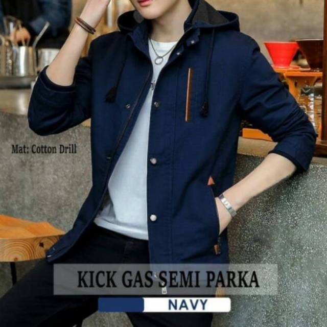 เสื้อแจ็คเก็ตผู้ชาย/MENS PARKA JACKETS/เสื้อแจ็คเก็ตผู้ชาย/เสื้อแจ็คเก็ต KICKGAS/SEMI PARKA JACKETS