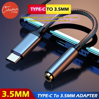 Caravan Crew Type-C to 3.5mm สายแปลงหูฟัง สายแปลง Headphone Jack Adapter Earphone Audio Conventer