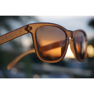 Aivansunglasses พร้อมส่ง กันแดด Model [ JR : Classic - Sepia]