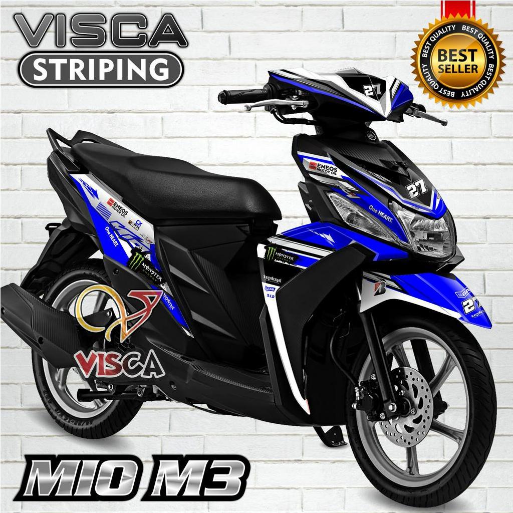 รูปลอก Mio M3 Full Body - สติ๊กเกอร์ Mio M3/Mio Z - Decal Mio M3/Mio Z Full Body - Striping Mio M3/M