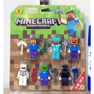 เลโก้ Minecraft set 6 ตัว