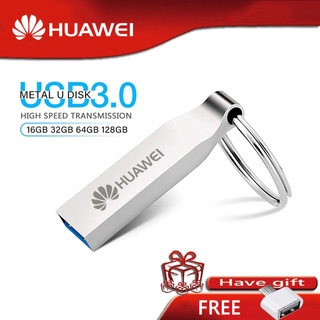 แฟลชไดรฟ์ Huawei 1TB / 2TB / 512GB / 256GB Usb 3.0 128GB / 64GB / 32GB / 16GB / 8GB โลหะกันน้ําสําหรับจัดเก็บข้อมูล