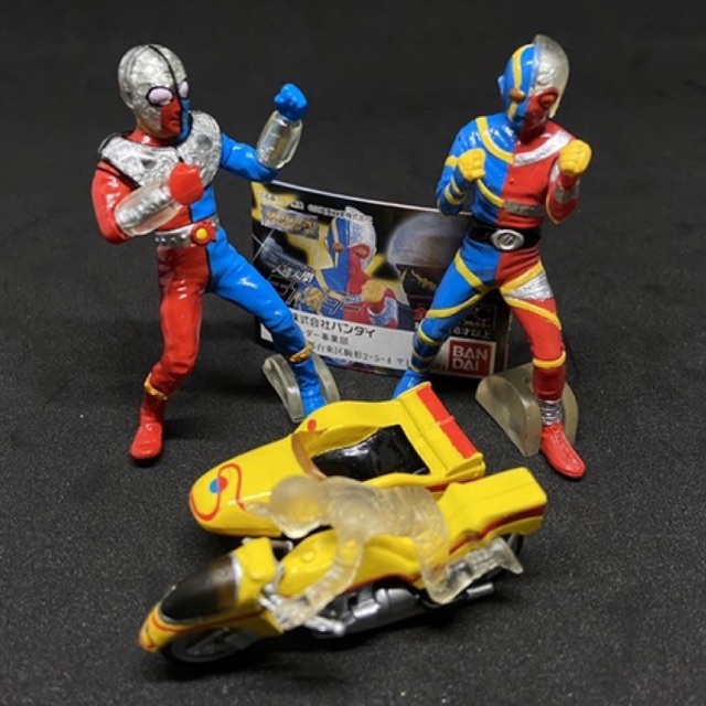 🔥 Hakaider "Android Kikaider" HG series Set 3 Figure Bandai Rare