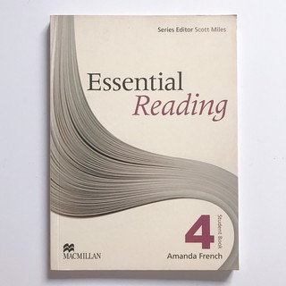 หนังสือ"Macmillan Essential reading Macmillan 4"