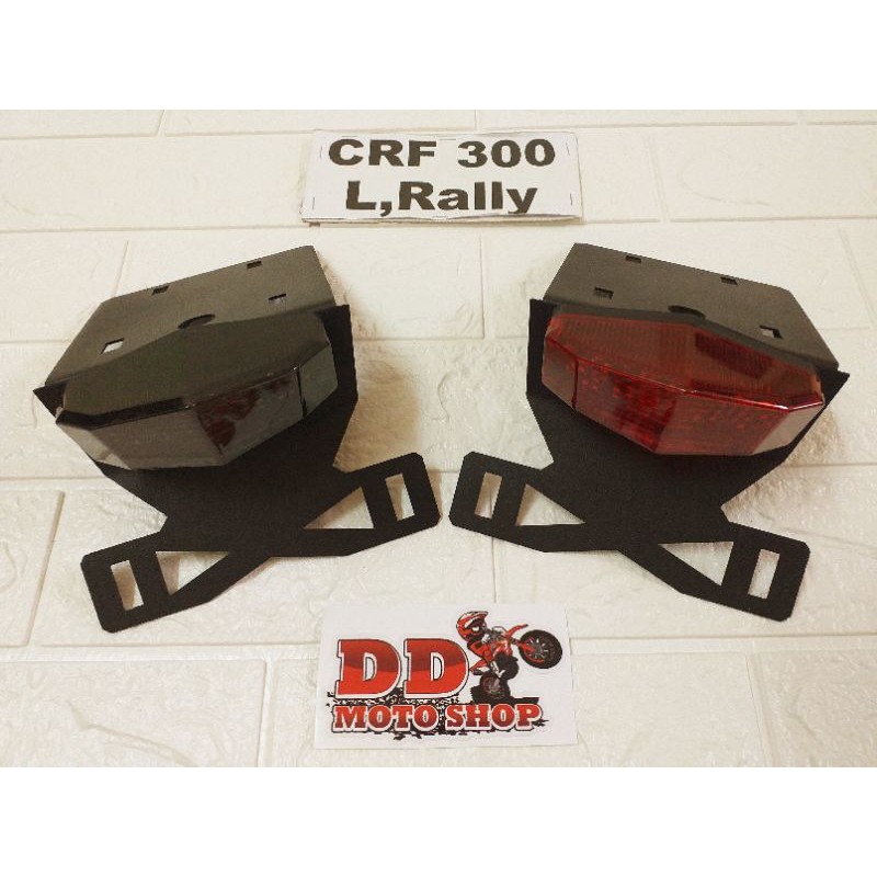 ท้ายสั้น crf300 l rally #โครงเหล็กหนา 1.2 mm ไฟท้ายcrf300l crf300rally ท้ายแต่งcrf300 l rally