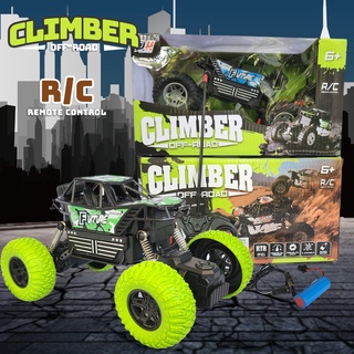 รถออฟโรดบังคับ 4x4 CLIMBER สเกล 1:18 แบตเตอร์รี่พร้อมอแดปเตอร์ชาร์จ No.997-567