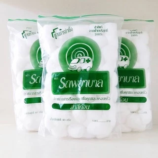 สำลีรถพยาบาล (ก้อน) ขนาด0.50กรัม:ก้อน 40 g. สำลีอเนกประสงค์