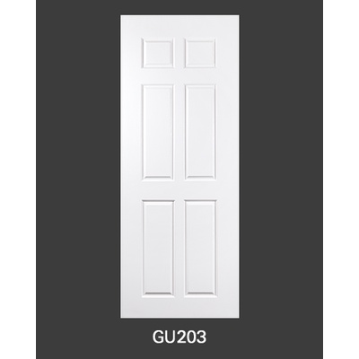 ประตูUPVC ภายนอก เซาะร่องขาว GREEN PLASTWOOD GUM203 80X200CM ขาว (แบบไม่เจาะลูกบิด) (1 ชิ้น/คำสั่งซื้อ)