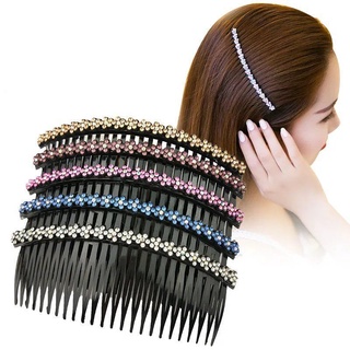 Korea hair comb rhinestone insert comb hairpin