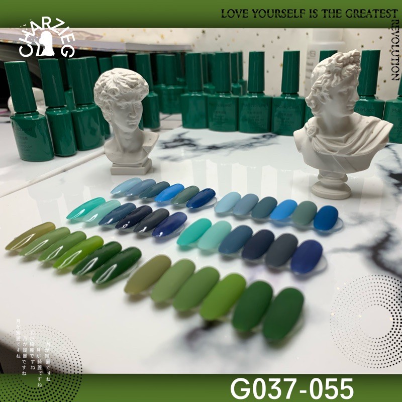 MSK ยาทาเล็บเจล สี GK037-GK054 สีเจลทาเล็บ Modelones ติดทนนาน เม็ดสีแน่น พร้อมส่ง!7.3ml