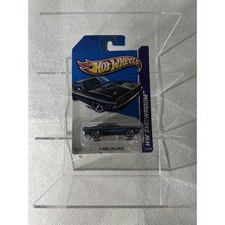 Hot wheels 71 Dodge Challenger 2014 HW SHOWROOM 222 OF 250 (Black)