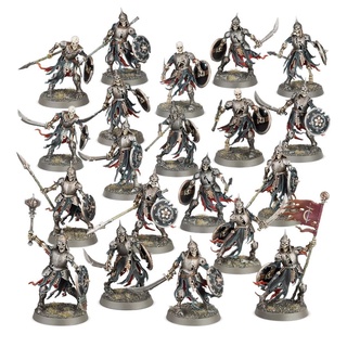 Warhammer AOS : Soulblight Gravelords : Deathrattle Skeletons x 10