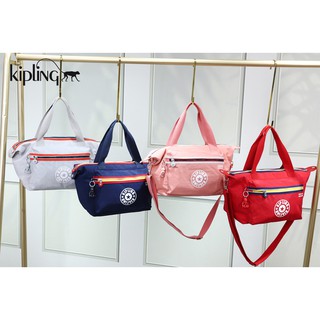 พร้อมส่ง Kipling กระเป๋าสะพายข้าง กระเป๋าถือ คิปลิ้ง ผ้ากันน้ำ กระเป๋าใบใหญ่ สีสวย ใส่ได้ทุกสไตล์ แบบใหม่