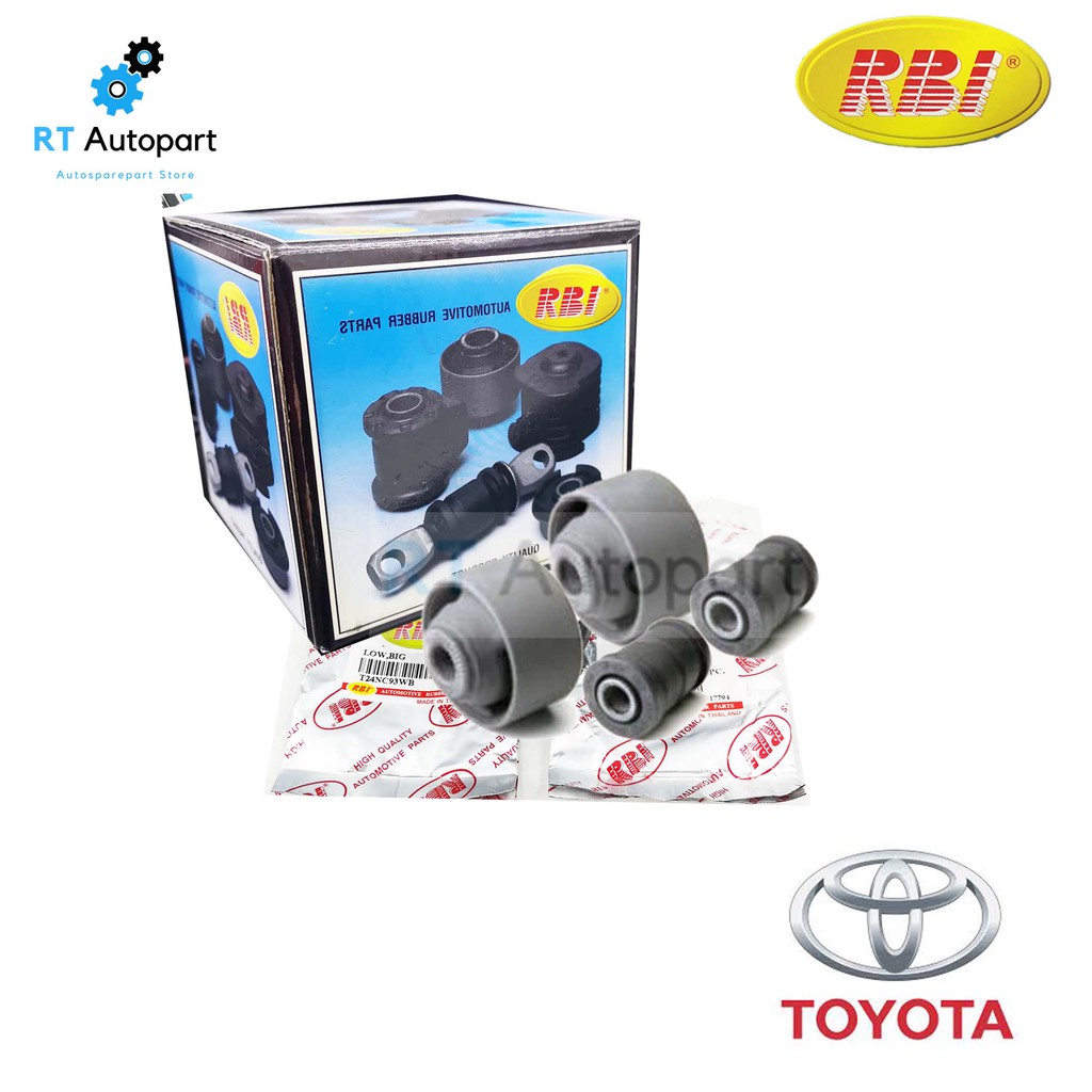 RBI บูชปีกนก Toyota Corona AT190 ST190 / บูชปีกนกล่าง โคโรน่า / 48654-20150 48655-20140 48654-20160