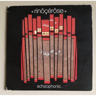 ซีดีเพลง ของแท้ ลิขสิทธิ์ มือ 2...ราคา 159 บาท “Rinôçérôse”อัลบั้ม“Schizophonia”*สภาพแผ่นดี ส่วนปกเป็นกระดาษสภาพตามรูป*