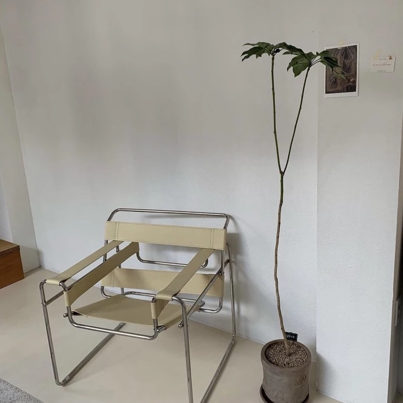 เก้าอี้หนัง Wassily Chair สไตล์ Mid-century
