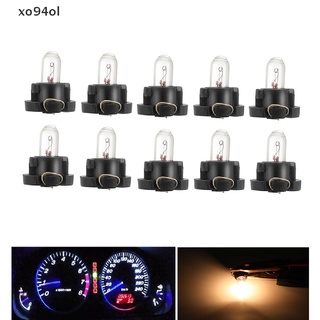 Xo94ol หลอดไฟ LED T3 T4.2 สําหรับติดแดชบอร์ดรถยนต์ 5 ชิ้น