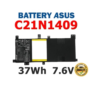 ASUS แบตเตอรี่ C21N1409 ของแท้ (สำหรับ X454LB X455LB X455LN K455LB K455LN K454LN Series) ASUS Battery Notebook อัสซุส