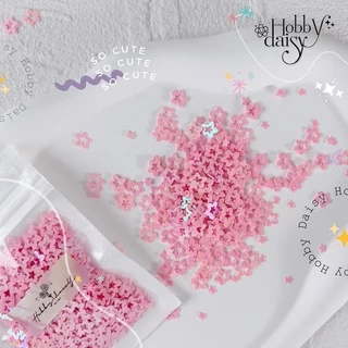 เลื่อมกลิตเตอร์รูปดาว แบบกลวง Hollow Stars เหมาะสำหรับตกแต่ง DIY เรซิ่น