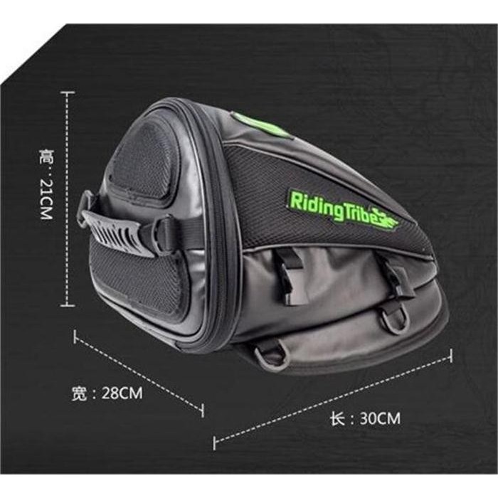 กระเป๋าเดินทางมอเตอร์ไซค์ กระเป๋ากันน้ํา moto bucket bag moto racing เบาะหลัง Baggage - รูปที่ 5