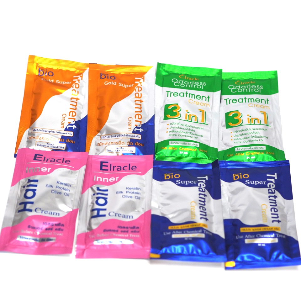 (1ซอง) Green Bio Super Treatment กรีนไบโอซุปเปอทรีทเมนท์ครีม