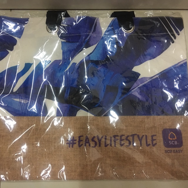 กระเป๋าสะพายถุงผ้า scb easy