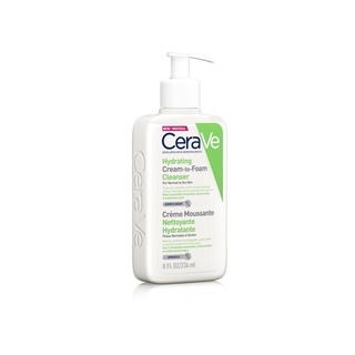 CERAVE HYDRATING CREAM-TO-FOAM CLEANSER 236 ml. แท้ 💯%